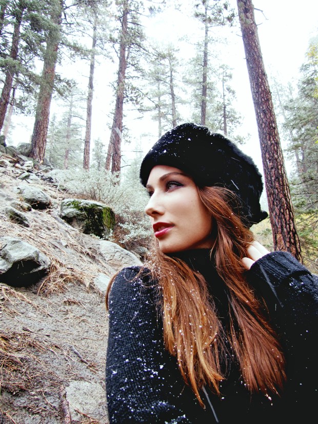 Lauren Elaine, Big Bear, Snow, November, Behind-the-seams