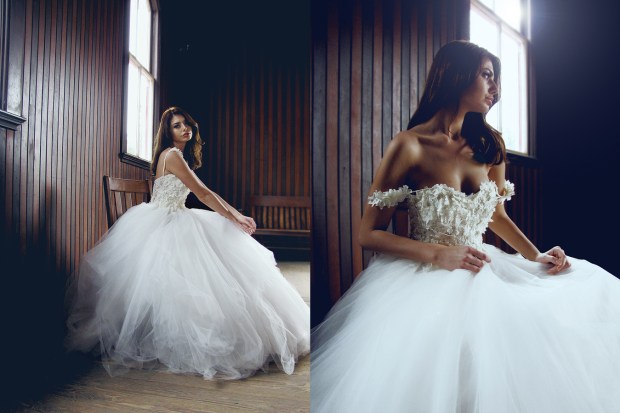 Lauren Elaine Bridal Monarch Gown, Made in the USA, Couture Bridal