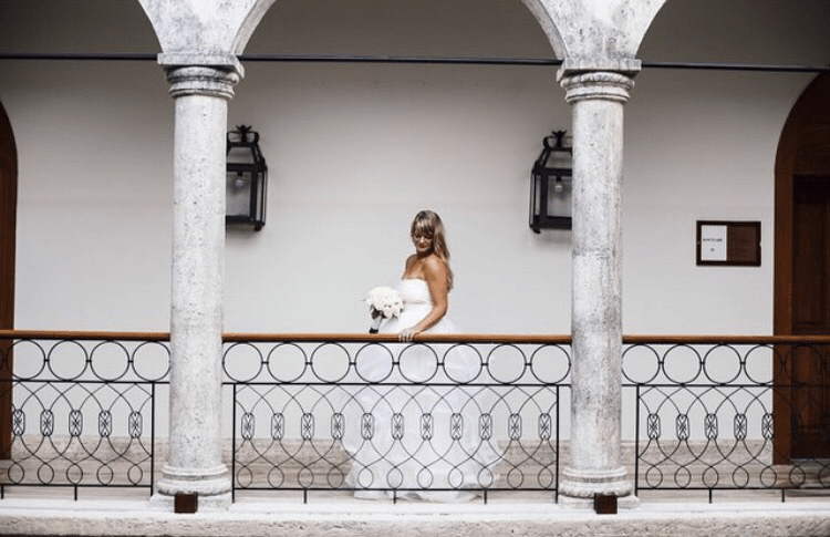 Bride Joy at the Sanctuary at Cap Cana, featuring Lauren Elaine Bridal