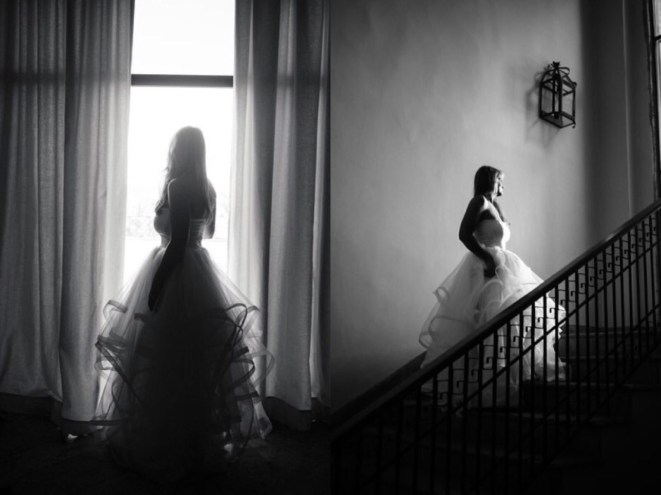 Lauren Elaine bridal lotus gown review