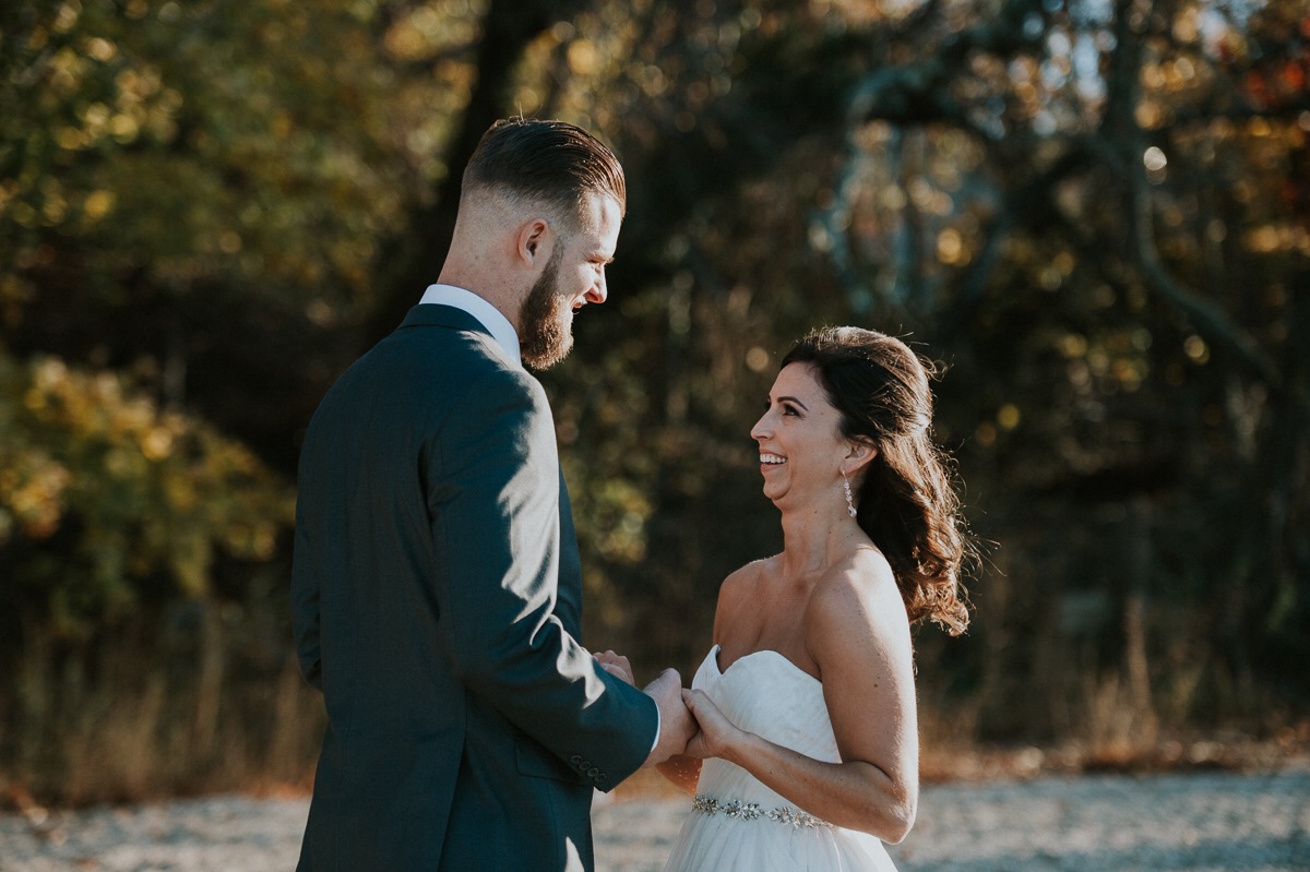 Taylor and Bruce's Long Island wedding in Autumn