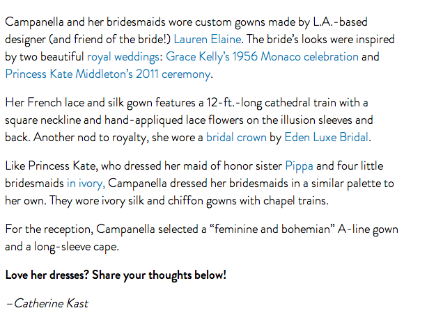 PeopleMagazineAlyssaCampanellaWeddingGownbyLaurenElaine
