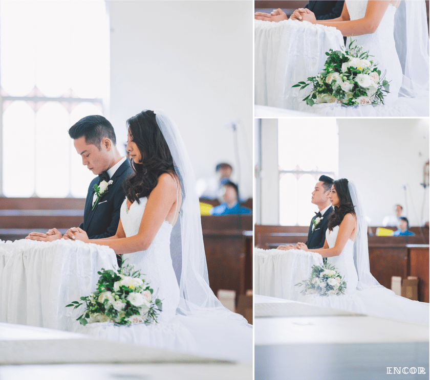 Michele and Michael exchange vows