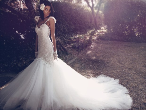 "Calais" wedding gown by Lauren Elaine Bridal for Bridal Fashion Week Spring/Summer 2017