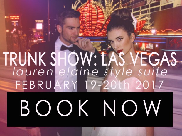 Las Vegas Bridal Trunk Shows in 2017