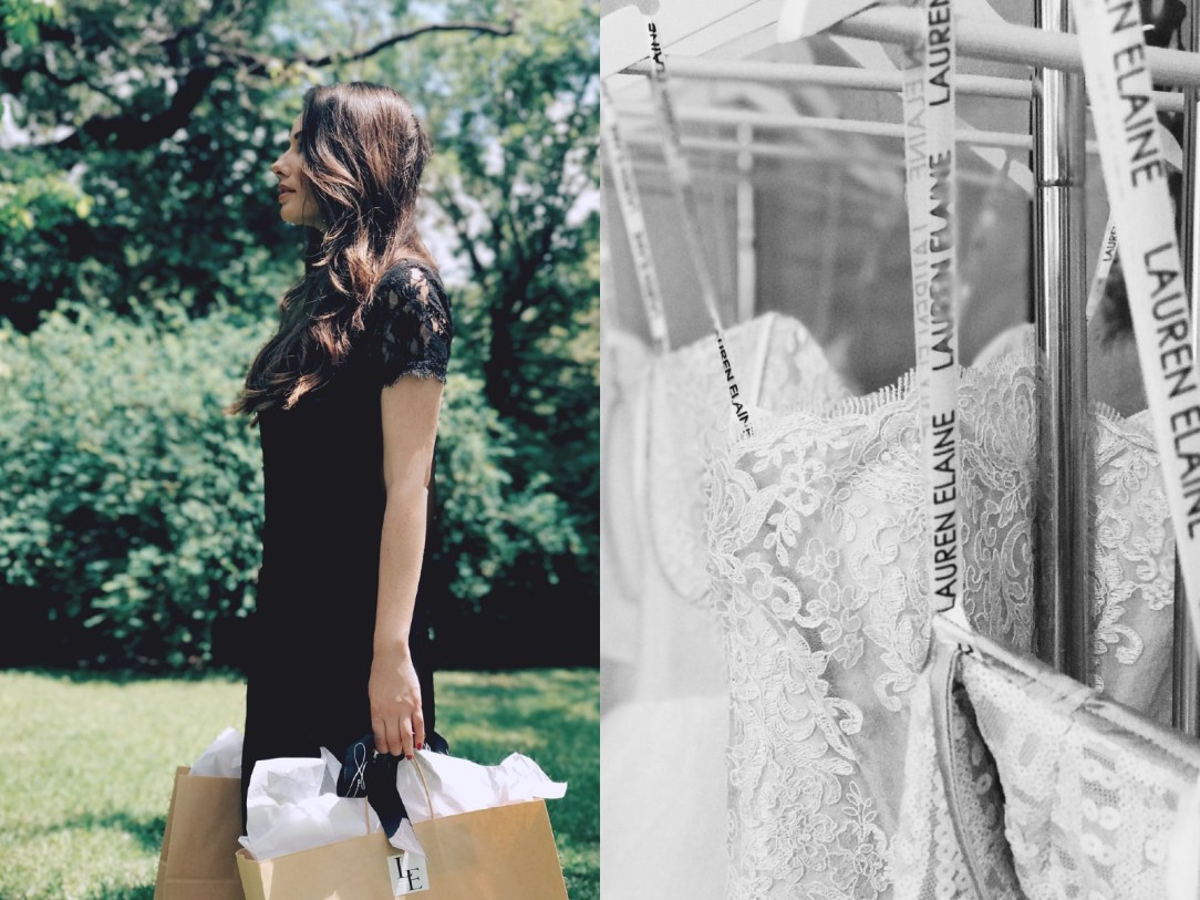 designer lauren elaine arrives at the lauren elaine style house in austin texas 