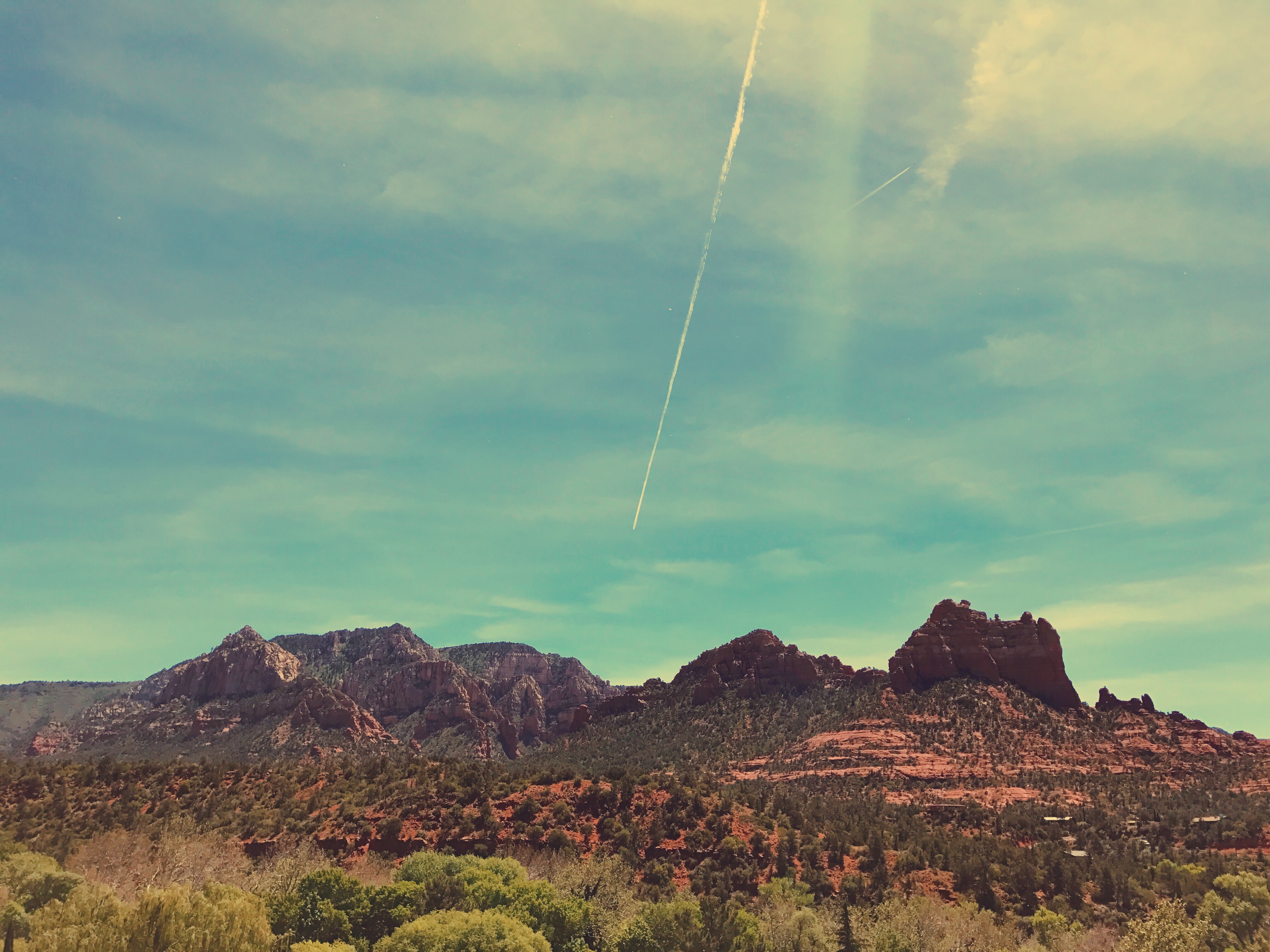 Red rock scenic views in Sedona, Arizona