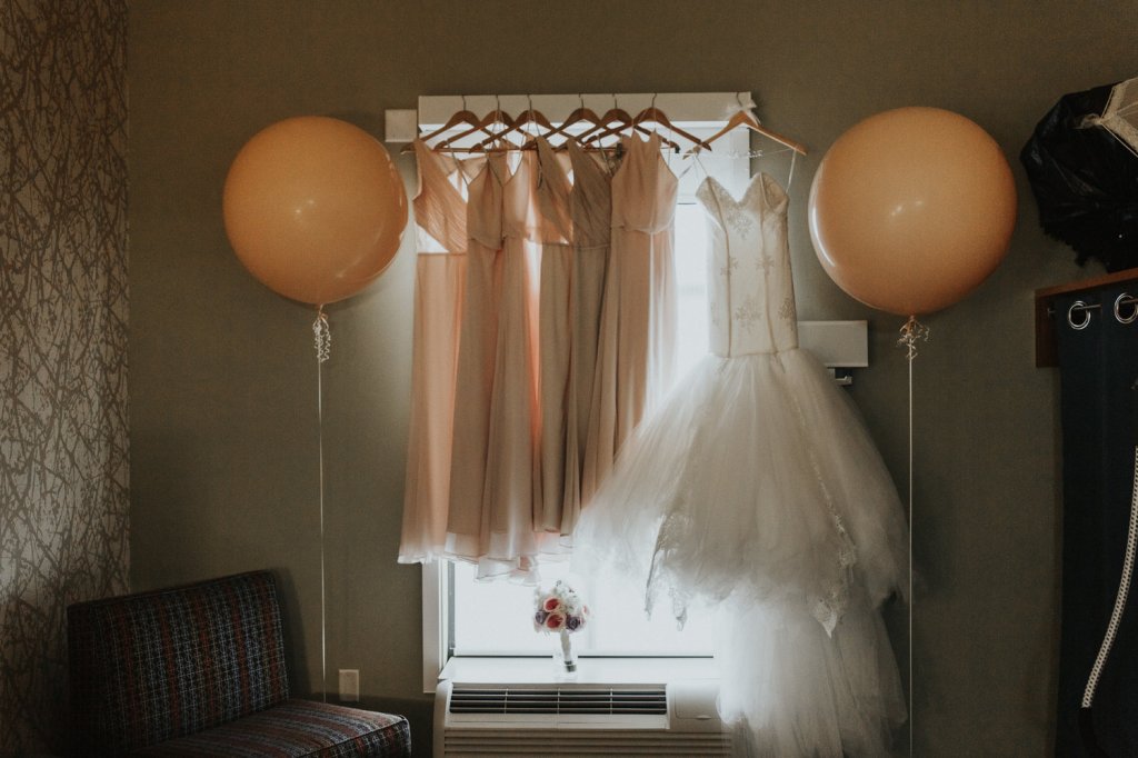 Bride Harmony's Lauren Elaine Arabelle wedding gown