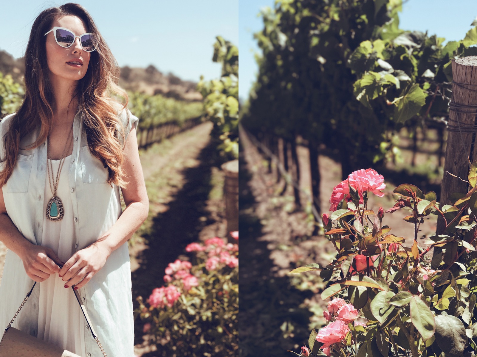 Los-angeles-fashion-designer-lauren-Elaine-visits-Fess-Parker-vineyard