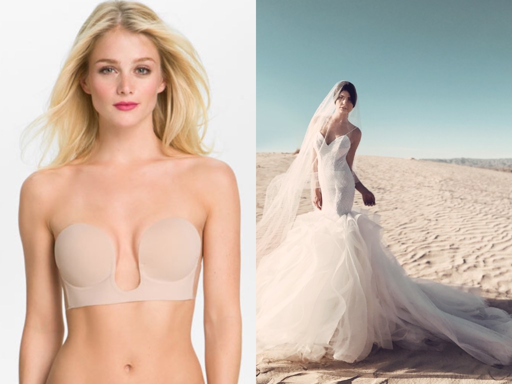The best lingerie for backless wedding dresses