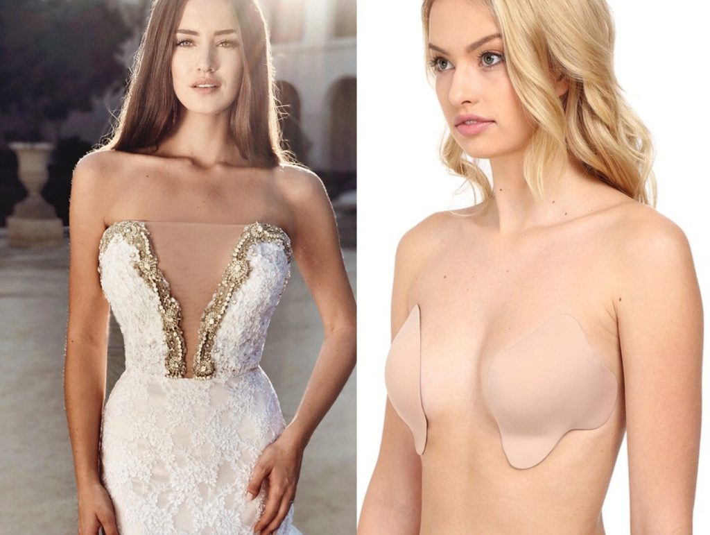 The best lingerie for deep-v wedding dresses and gowns