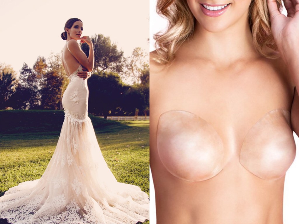 The best strapless lingerie for backless wedding gowns