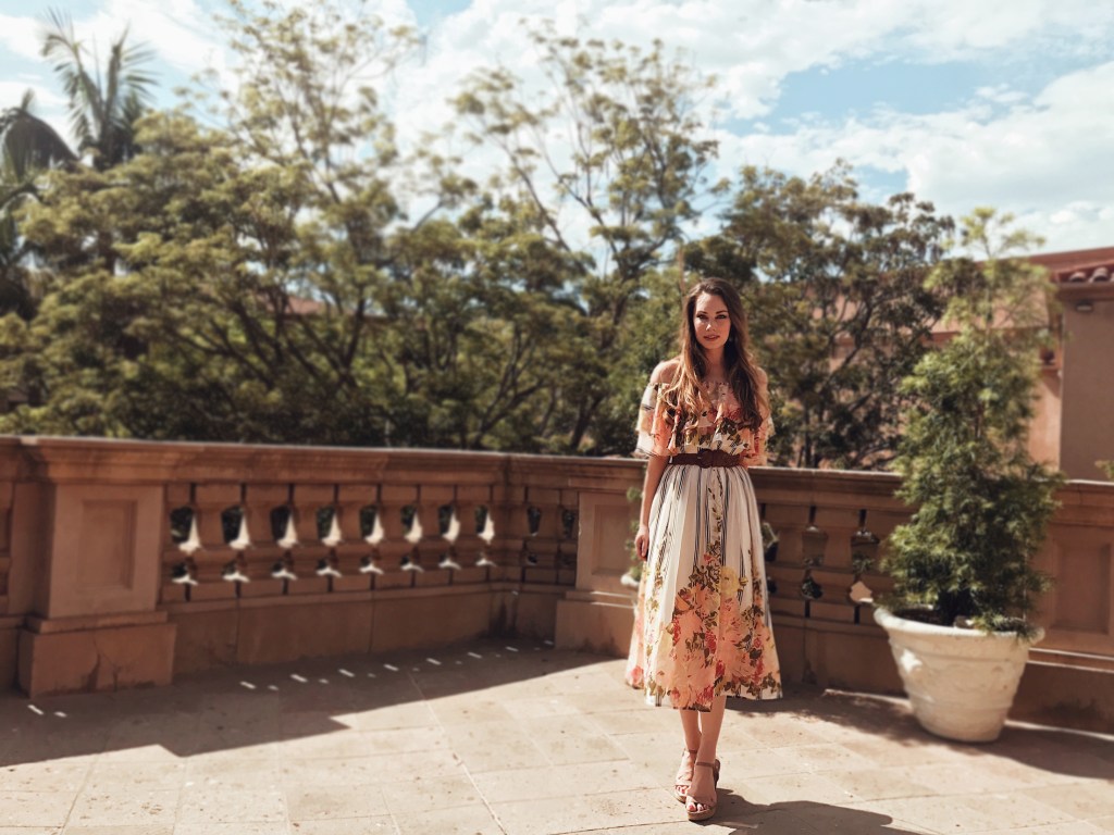 Los Angeles Bridal Designer Lauren Elaine explores the Langham Hungtington Pasadena gardens