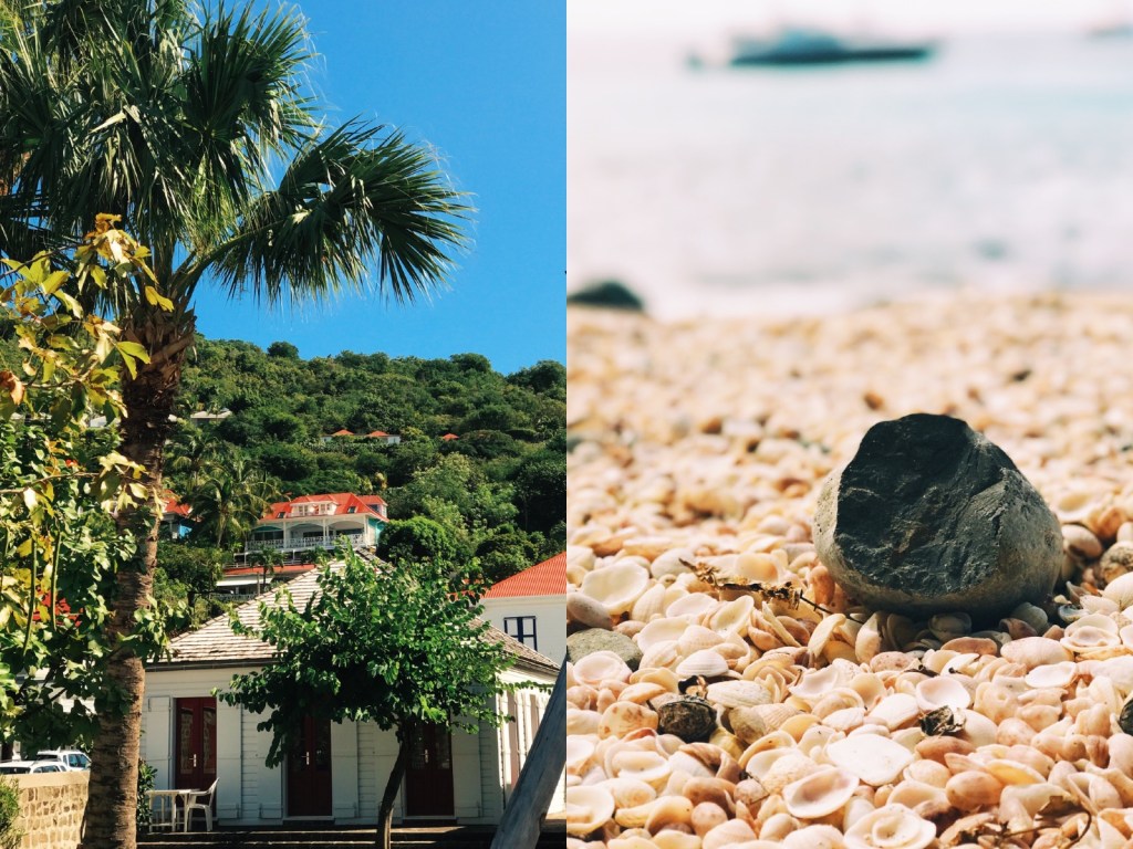 Shell Beach in St. Barts West Indies