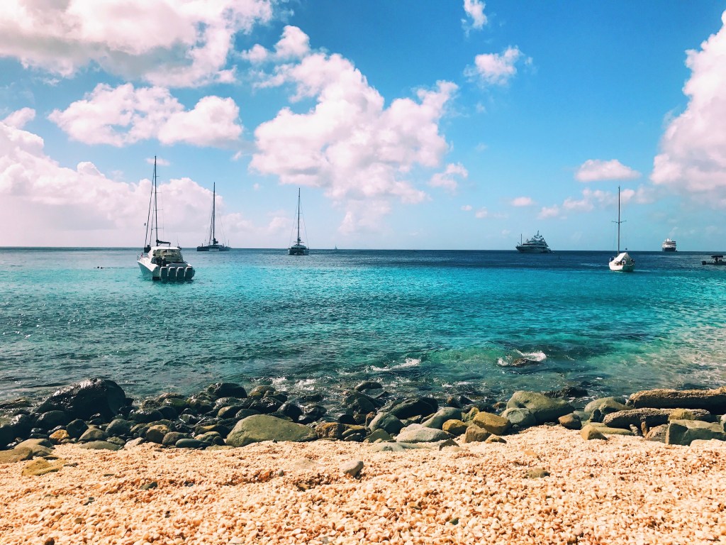 Shell Beach in St. Barths