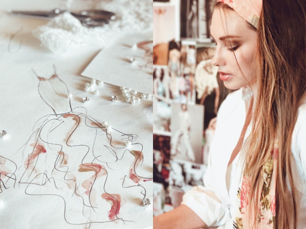 An intricate look at Bridal Designer Lauren Elaine's 2018 "Wildfire" collection.