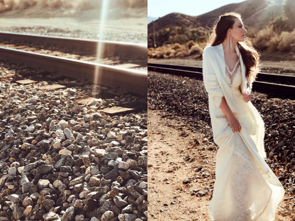 All Aboard! Custom and Detachable Trains by Lauren Elaine Bridal