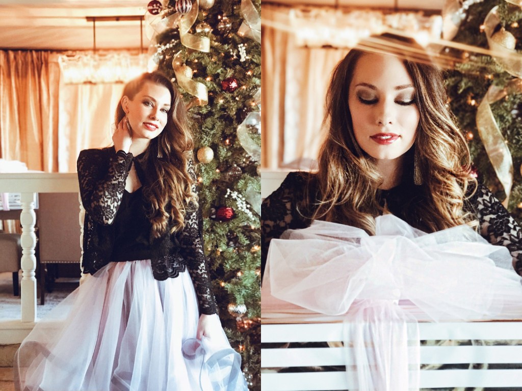 Los Angeles Bridal Designer Lauren Elaine shares a holiday look at her home in Los Angeles
