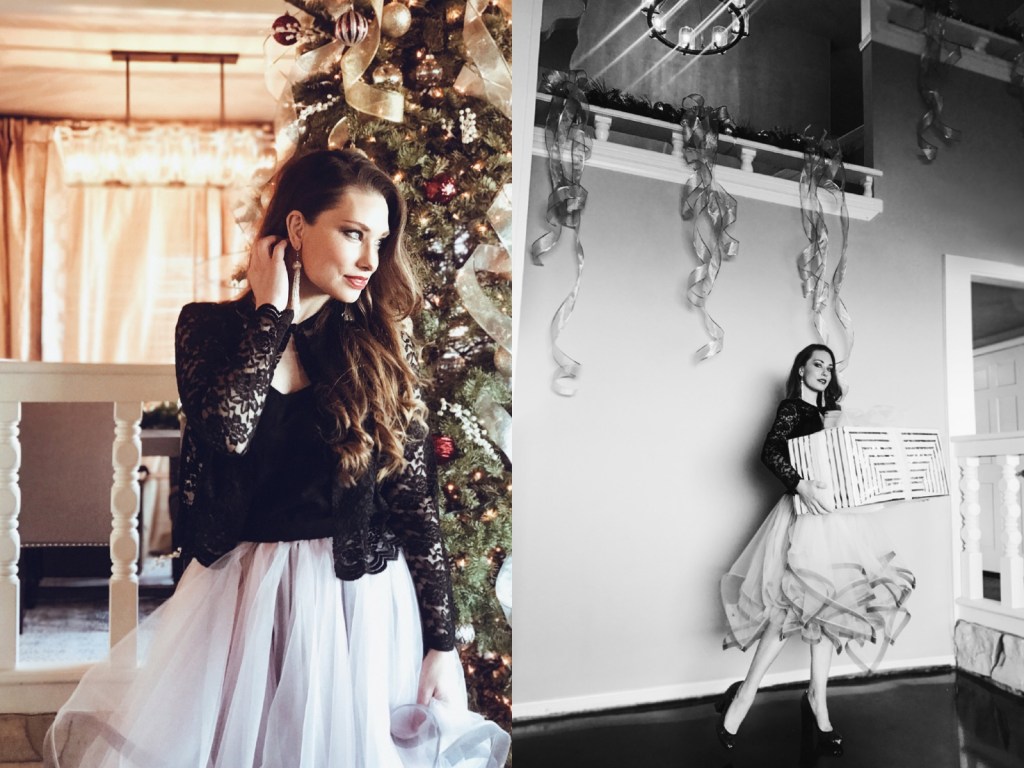 Los Angeles Bridal Designer Lauren Elaine shares a holiday look at her home in Los Angeles