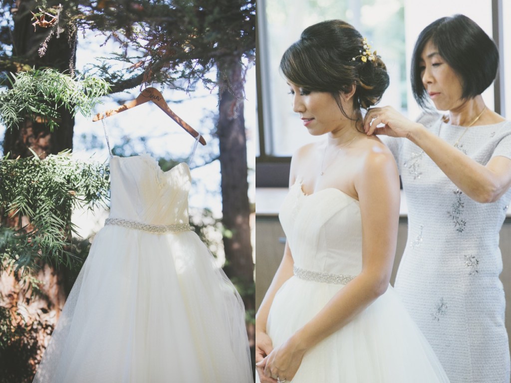 Bride Vicky wears a custom Lauren Elaine Magnolia gown at her Avenue of the Arts Wedding 4