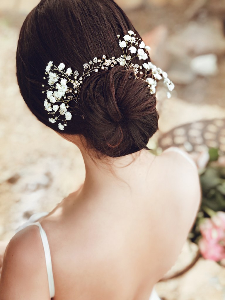 Lauren Elaine "Laurel" hair vine and flower crown