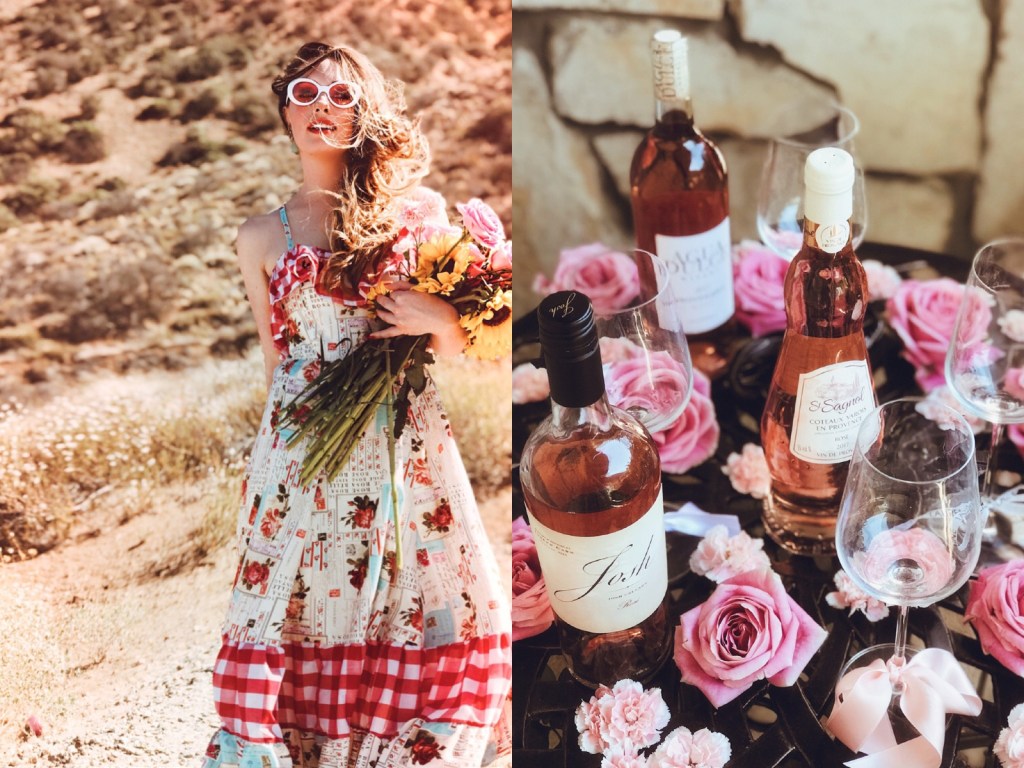 The best rosés for summer weddings and parties by lifestyle blogger Lauren Elaine