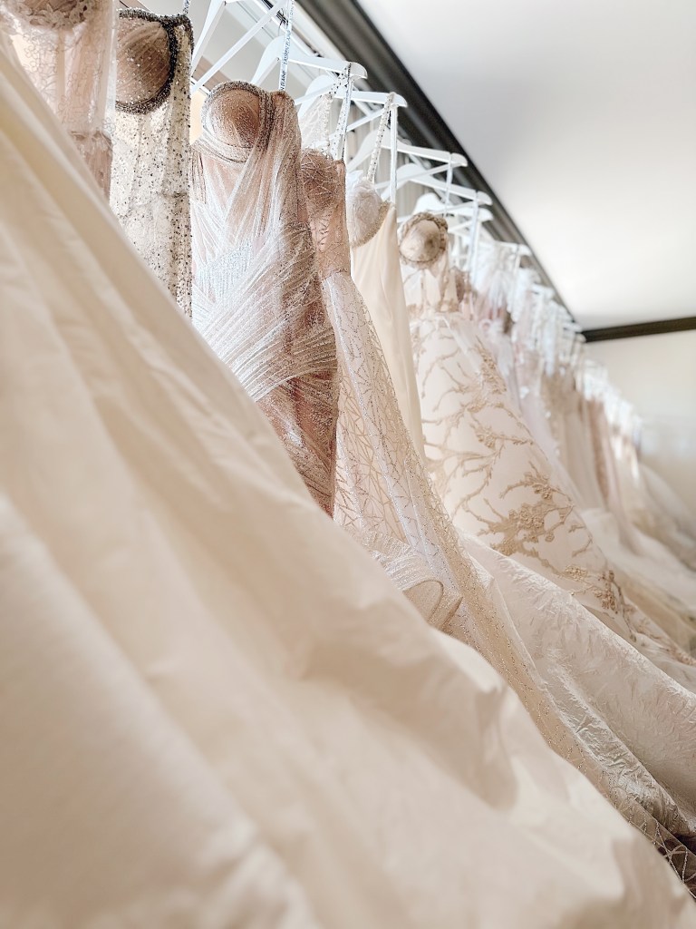 Inside a Lauren Elaine Bridal trunk show in Phoenix, Arizona
