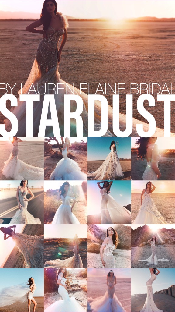 Wedding dresses inspired by Zodiac signs from Lauren Elaine Bridal Los Angeles