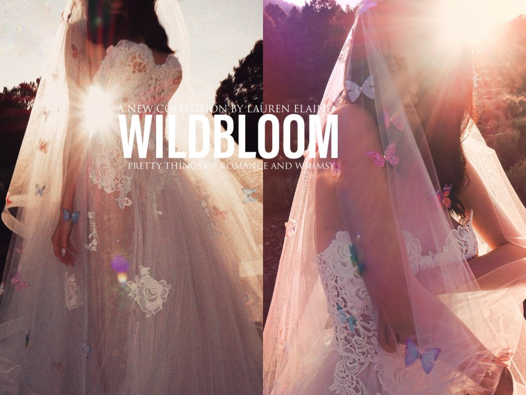 Guipure lace wedding dresses from Wildbloom by Lauren Elaine Bridal Collection