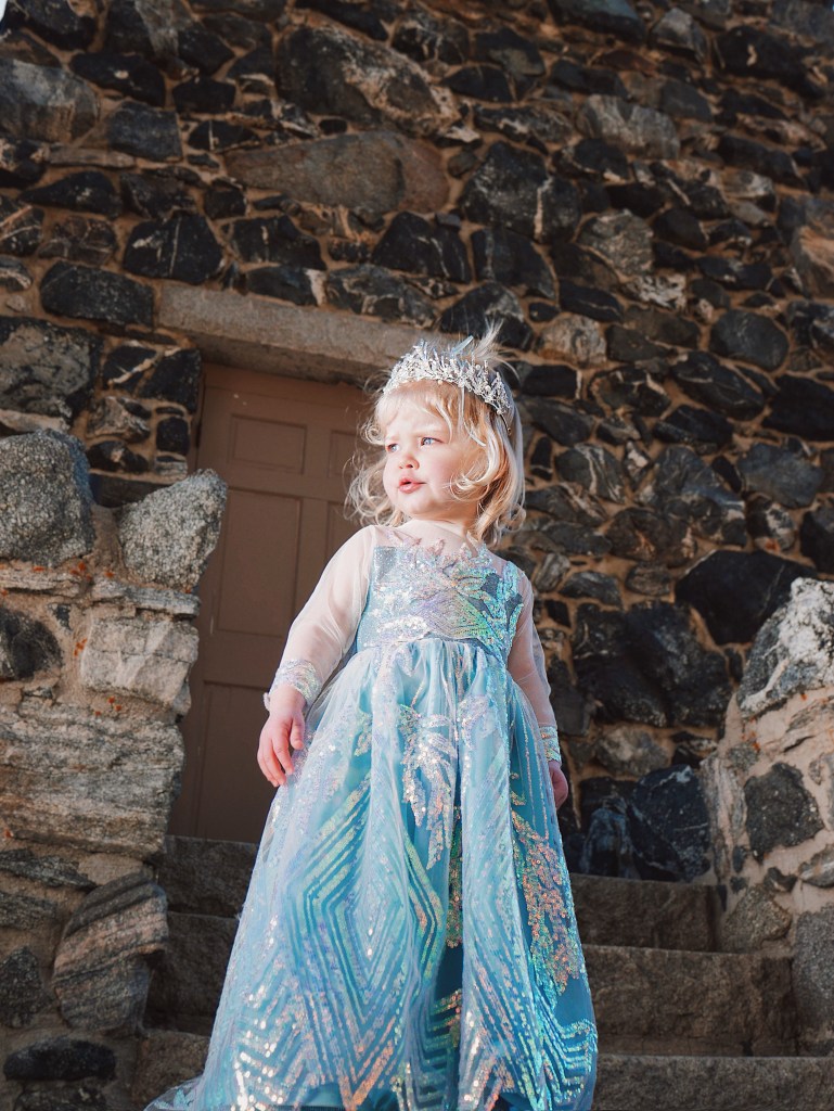 Baby Couture Snow Queen Princess Dress